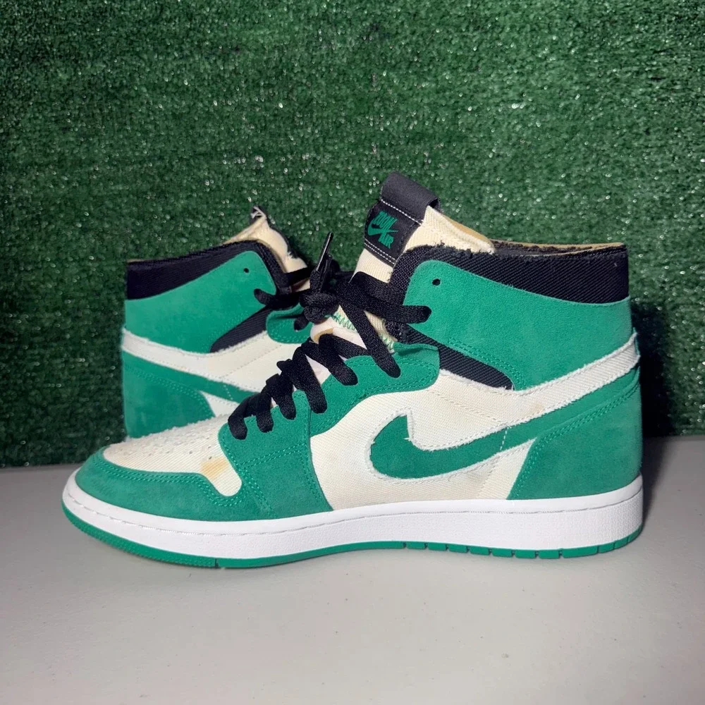 Jordan 1 Retro High Zoom Air Comfort Psychic Green Men's Size 11.5 CT0978-300